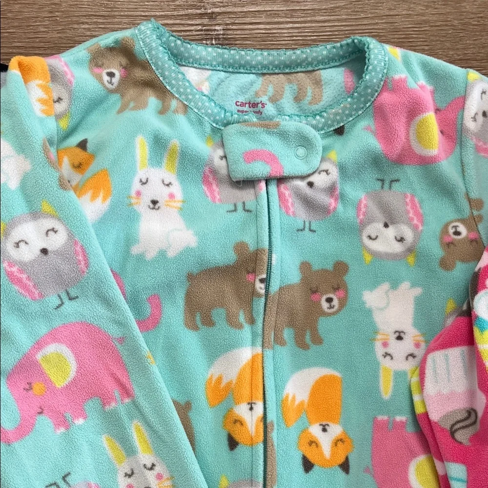 Carter’s Kids One Piece Pajama Lot - Picture 5 of 10